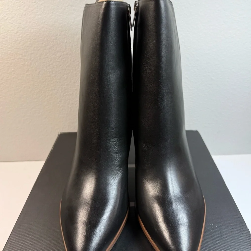 Marc Fisher Sleek Black Ankle Booties